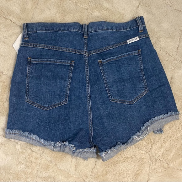 NWT Aphrodite • Embroidered denim shorts - Picture 2 of 7